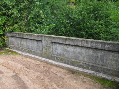Graffiti on the Snake Creek bridge