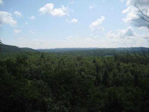 Southern view of Clark Creek Valley