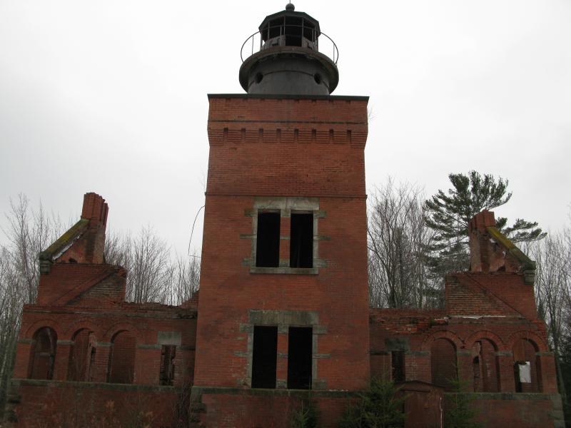 The Abandoned Lighthouse of 14 Mile Point