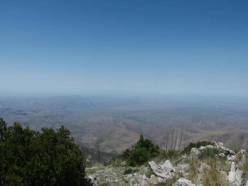 Haze over the Phoenix valley