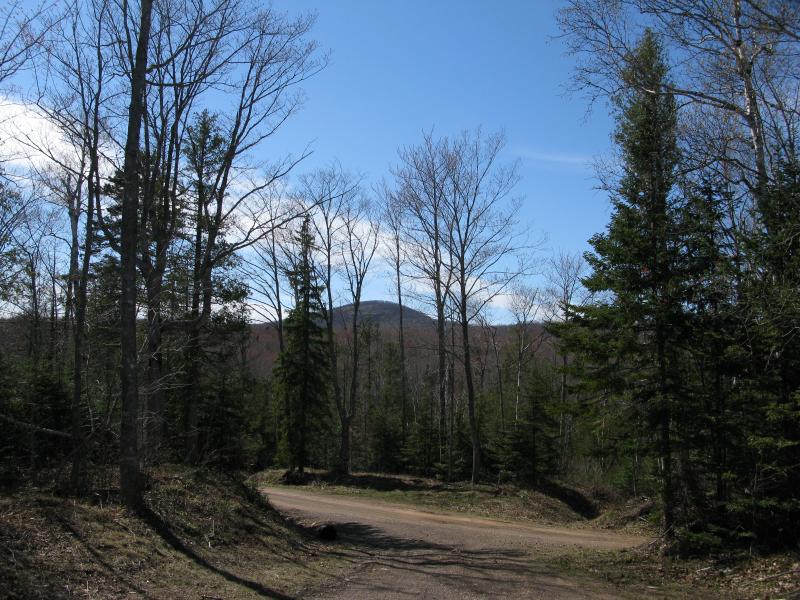 Mount Houghton, just southwest of the parking area