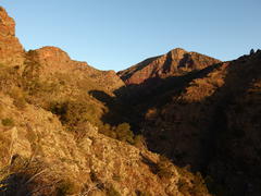 Early morning light on Barnhardt Canyon