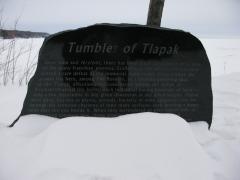 Confusing plaque about Tlapak
