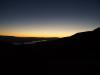 Roosevelt Lake in the dim light
