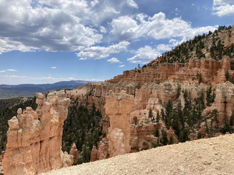 Fantastical formations near Bryce Point