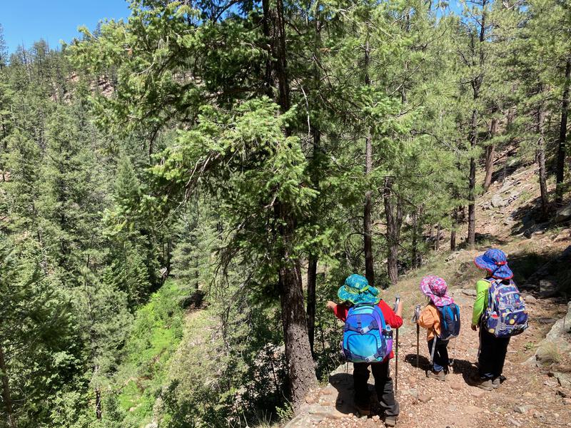 Lunch at Barbershop Canyon