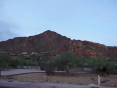 Predawn light over Camelback Mountain