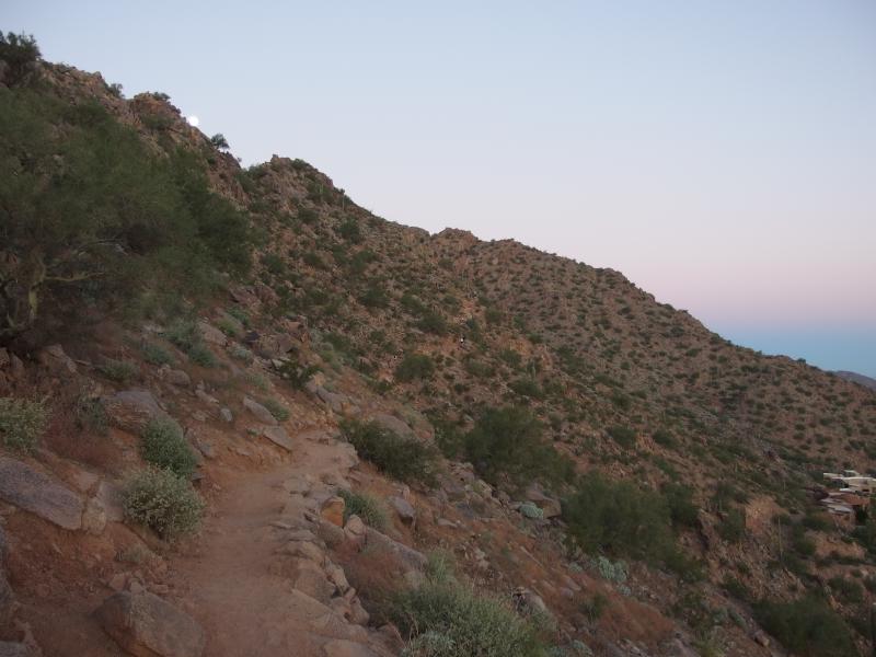 Hillside trail