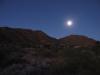 Full moon over Camelback Mountain
