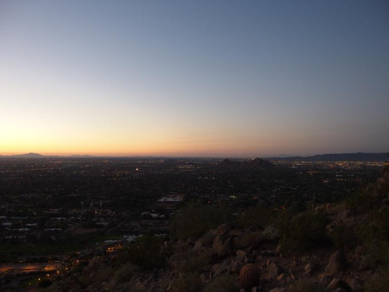 Phoenix city lights