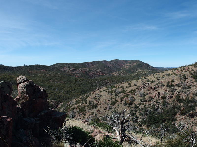 Unnamed peak along the Willow Spring Trail