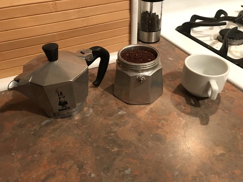 Fancy almost-espresso maker
