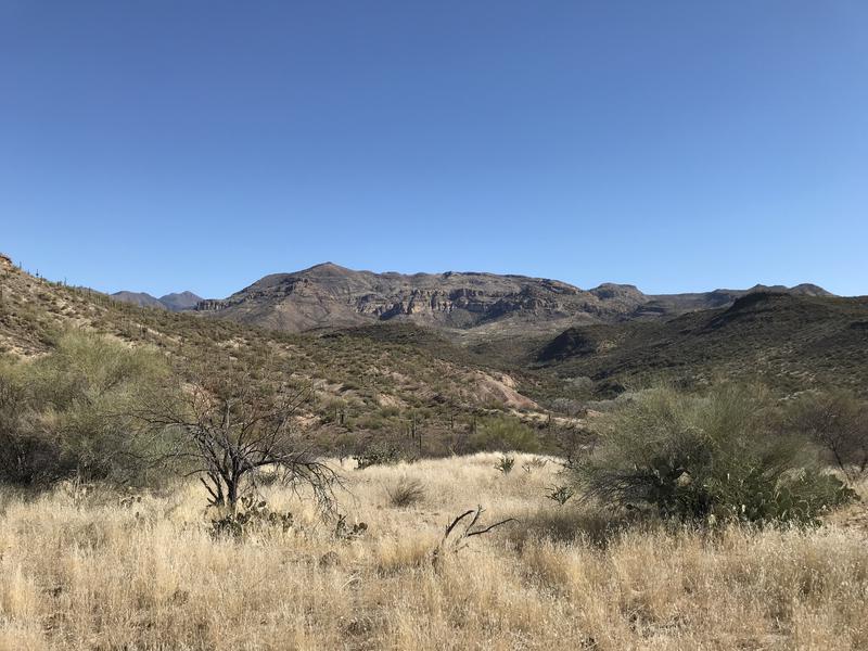 Looking over at SB Mountain