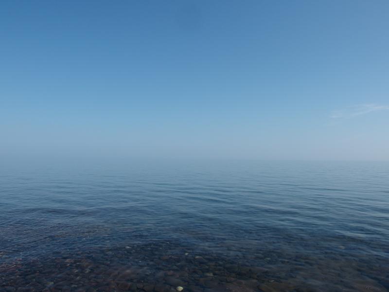Hazy Lake Superior