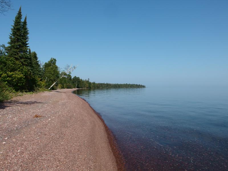 The end of Big Bay