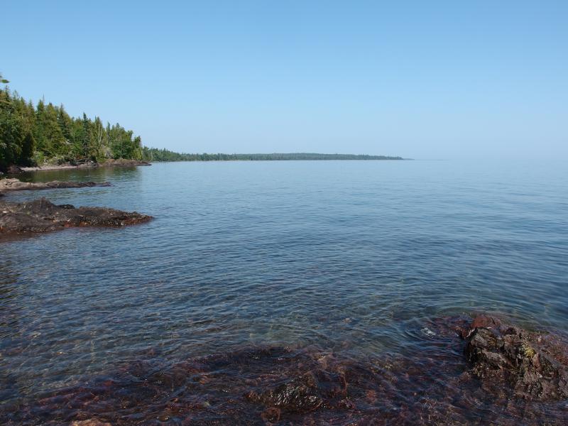 Long stretch of Big Bay in the distance