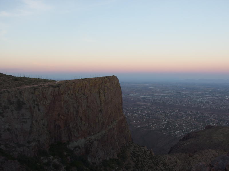 Pale skies over Phoenix