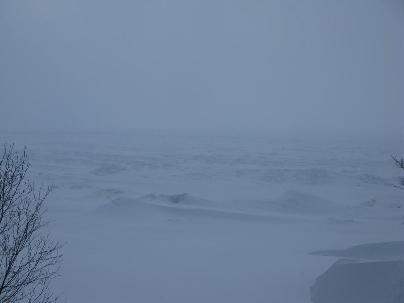 A barren Lake Superior