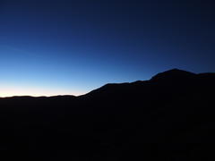Early morning light on North Peak