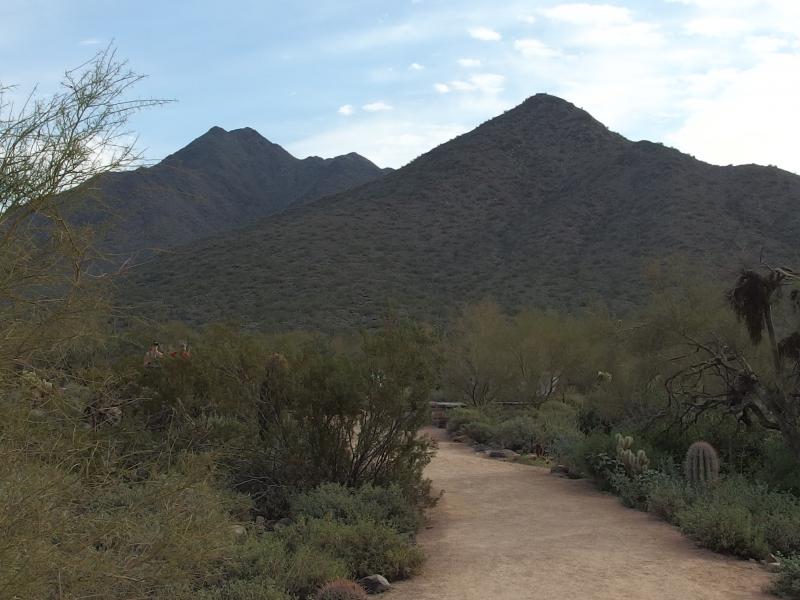 Gateway Mountain and trail