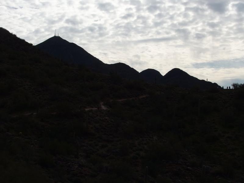 Trail up to the pass