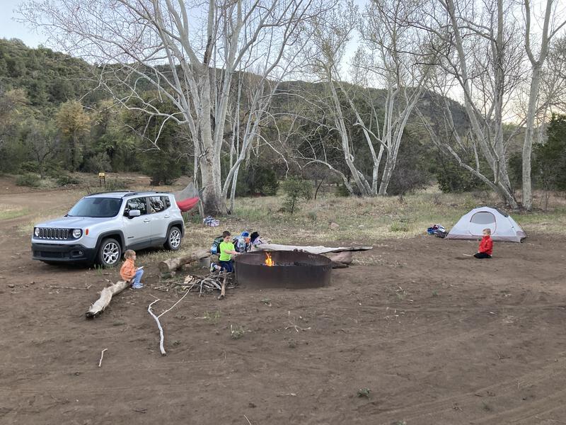 Camping near Miles Trailhead