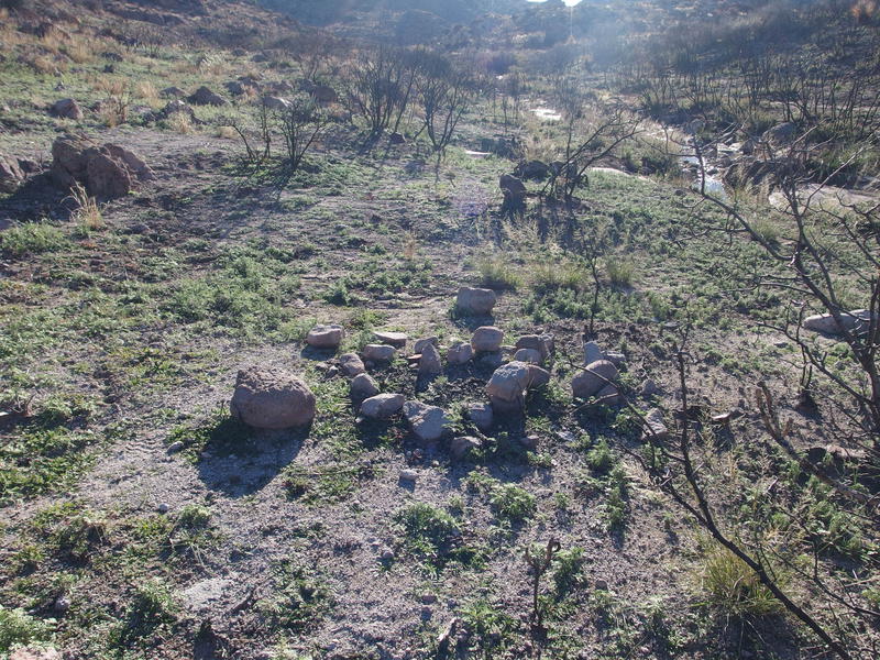 Few remains of Al Reser's Camp