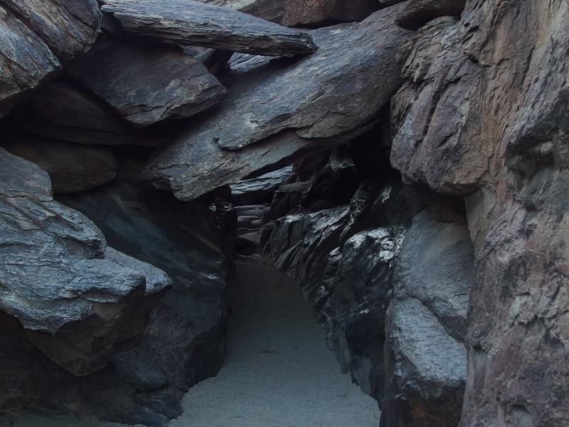 Cave entrance to Hidden Valley