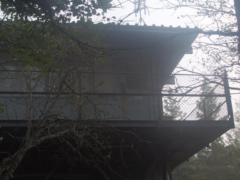 Misty tower on Ishpeming Point
