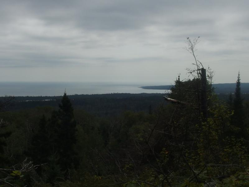 Looking south towards Saginaw Point and beyond