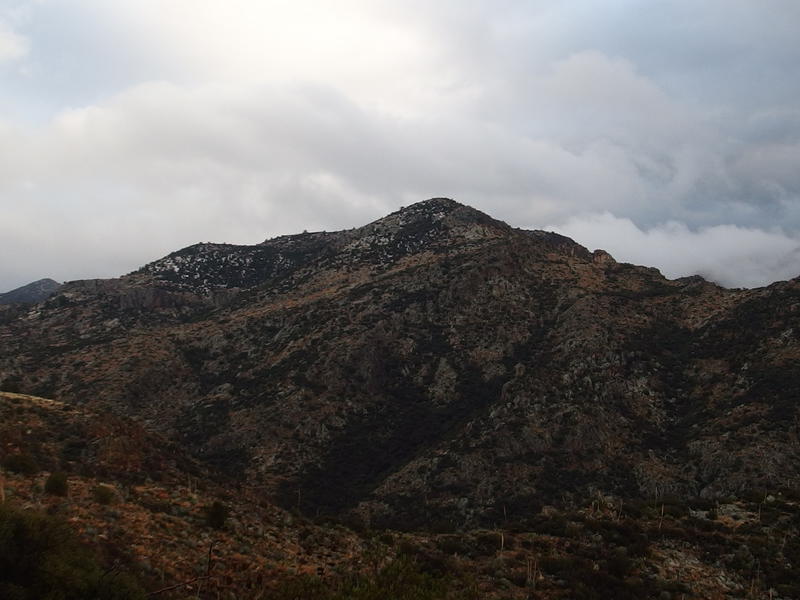 An unnamed snowy peak that should have been La Barge