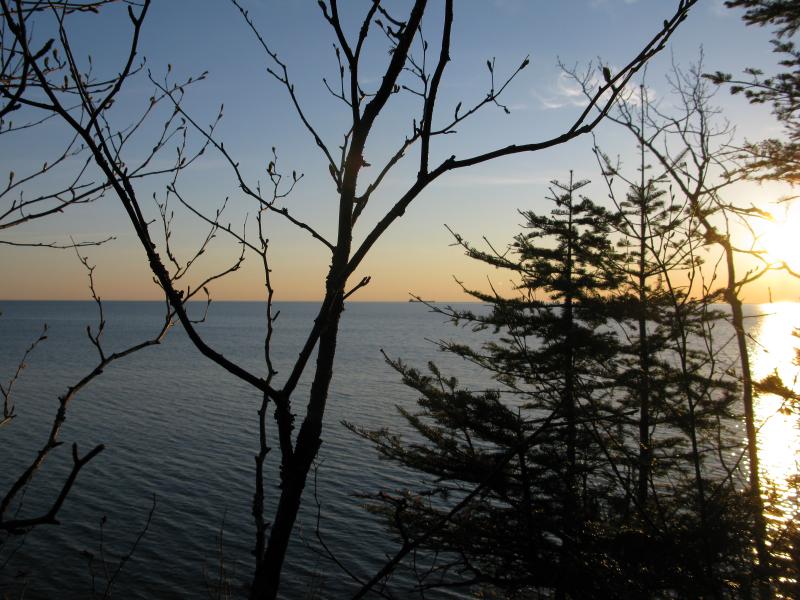 Morning light over Lake Superior