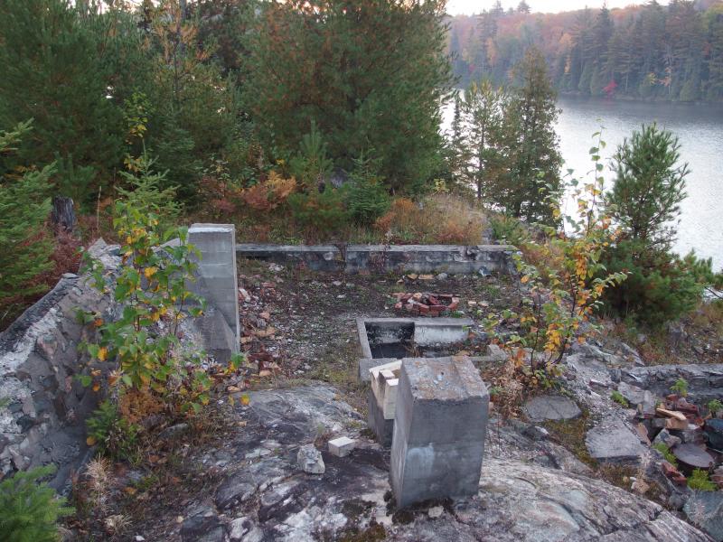 Foundation of the Chimney Cabin