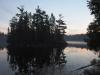 Morning light over White Deer Lake