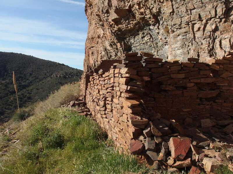 Ancient rock walls