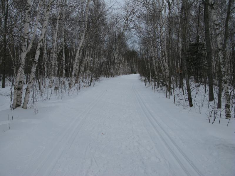 Wide multi-use trail