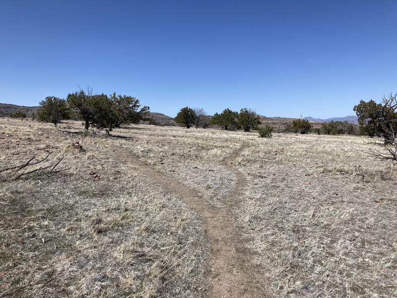 Very dry conditions on the mesas
