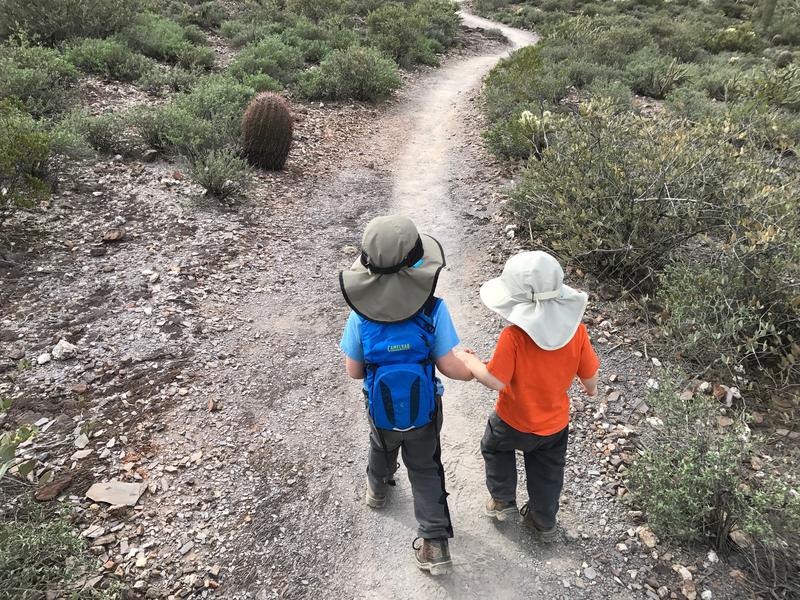 Helping each other out along the trail