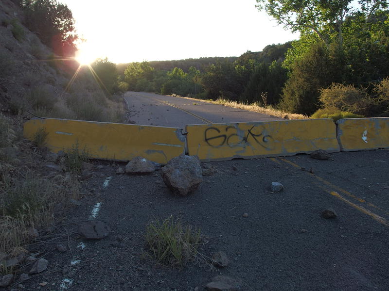 Old, abandoned road
