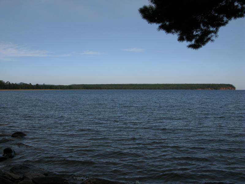 Conway Point stretching north