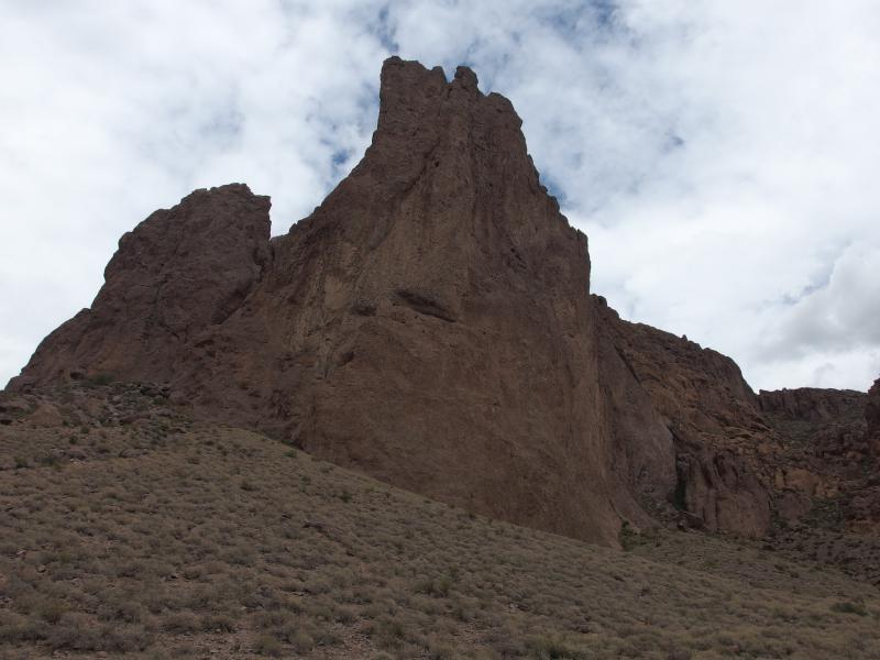 Imposing formations rising up