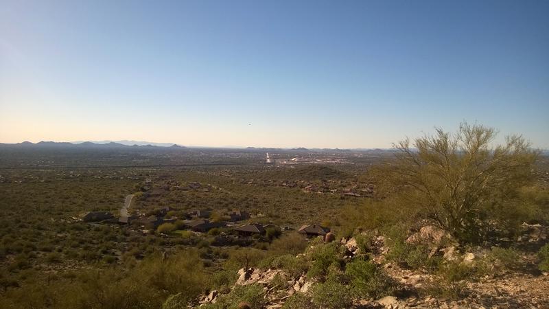 Direct shot down some of the Arizona Canal