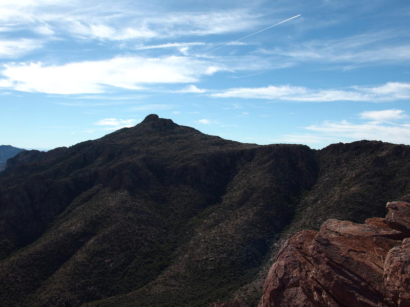 Back at Tortilla Peak, across the drainage