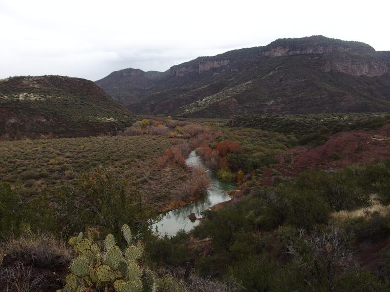 Getting close to the East Verde confluence