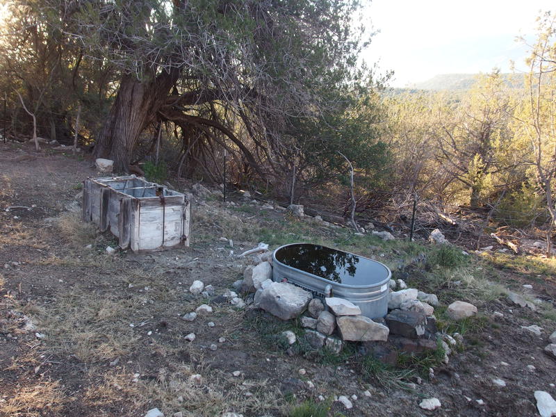 Overflow at Whiterock Spring