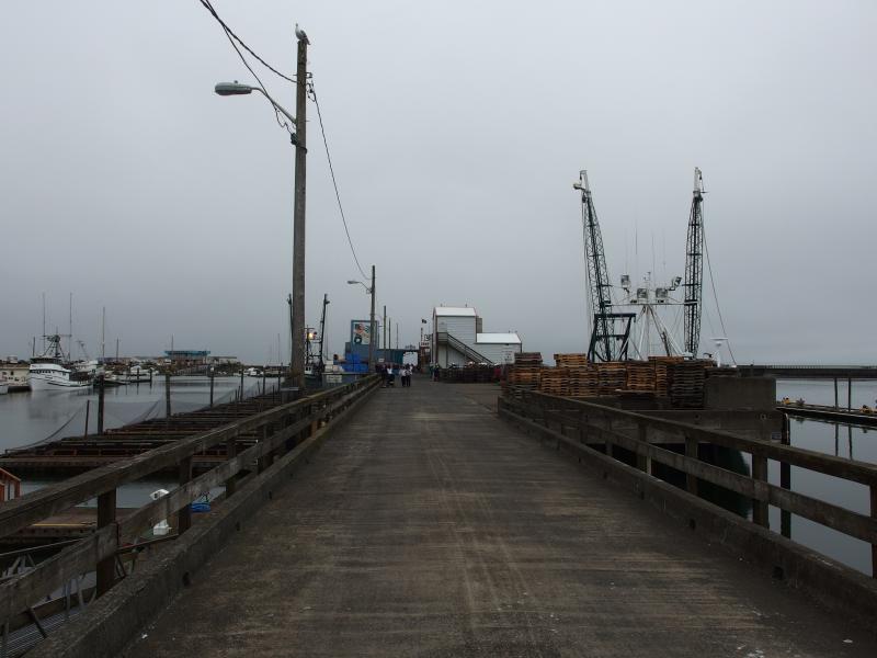 Large receiving dock at Westport