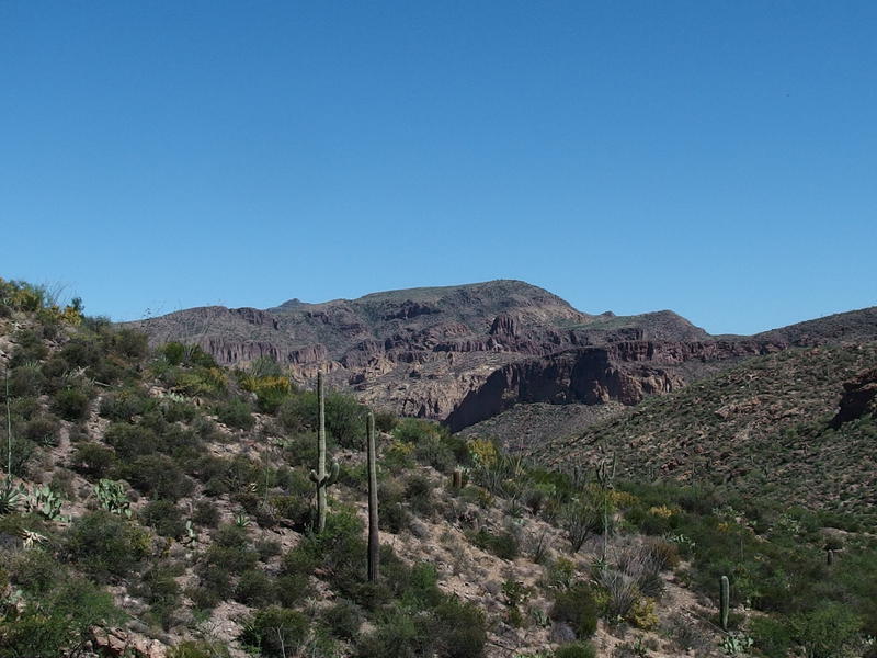 Bulk of Music Mountain to the north