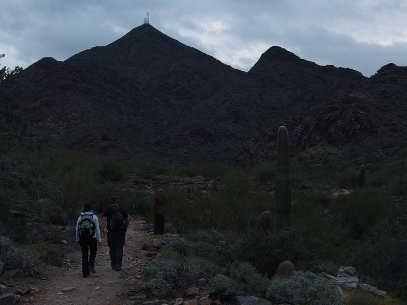 On the way to Thompson Peak