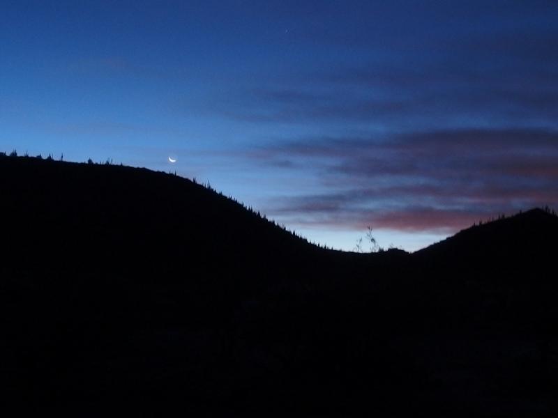 Waking lights over Black Mesa